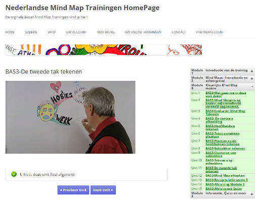 Online trainen bij MindMap.nl