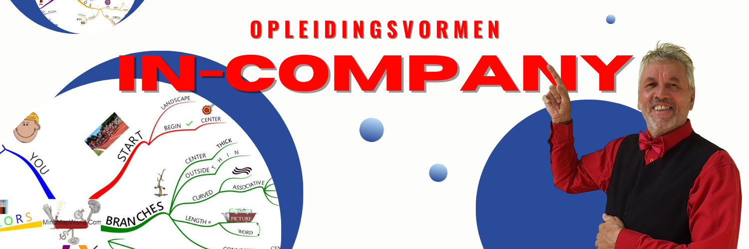 MindMap MindMappen OPLEIDINGSVORMEN INCOMPANY